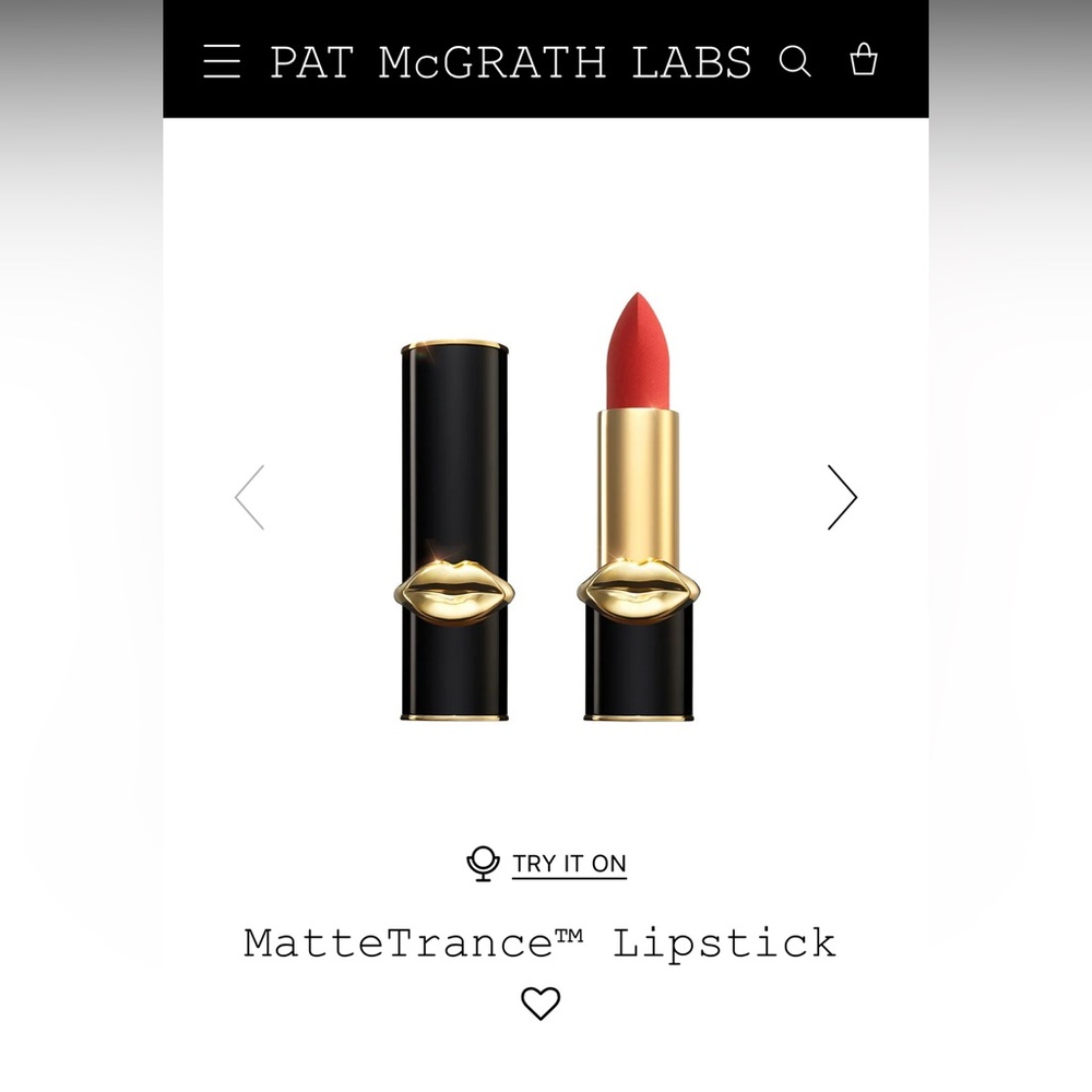 Pat McGrath Obsessed! MatteTrance Lipstick NEW IN BOX SOLD OUT EVERYWHERE